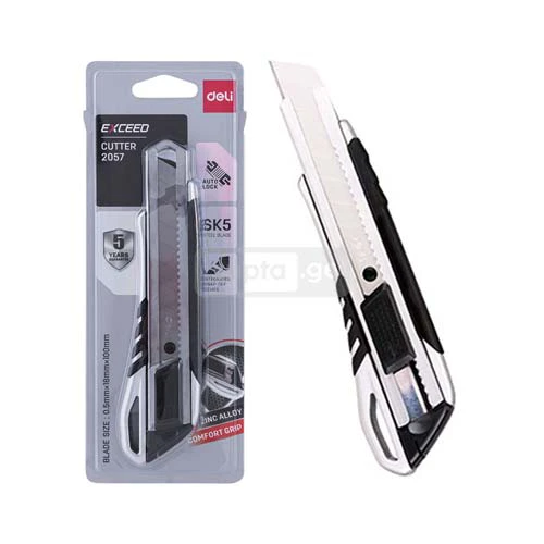 DELI Stationery Cutter with Metal Body 18mm